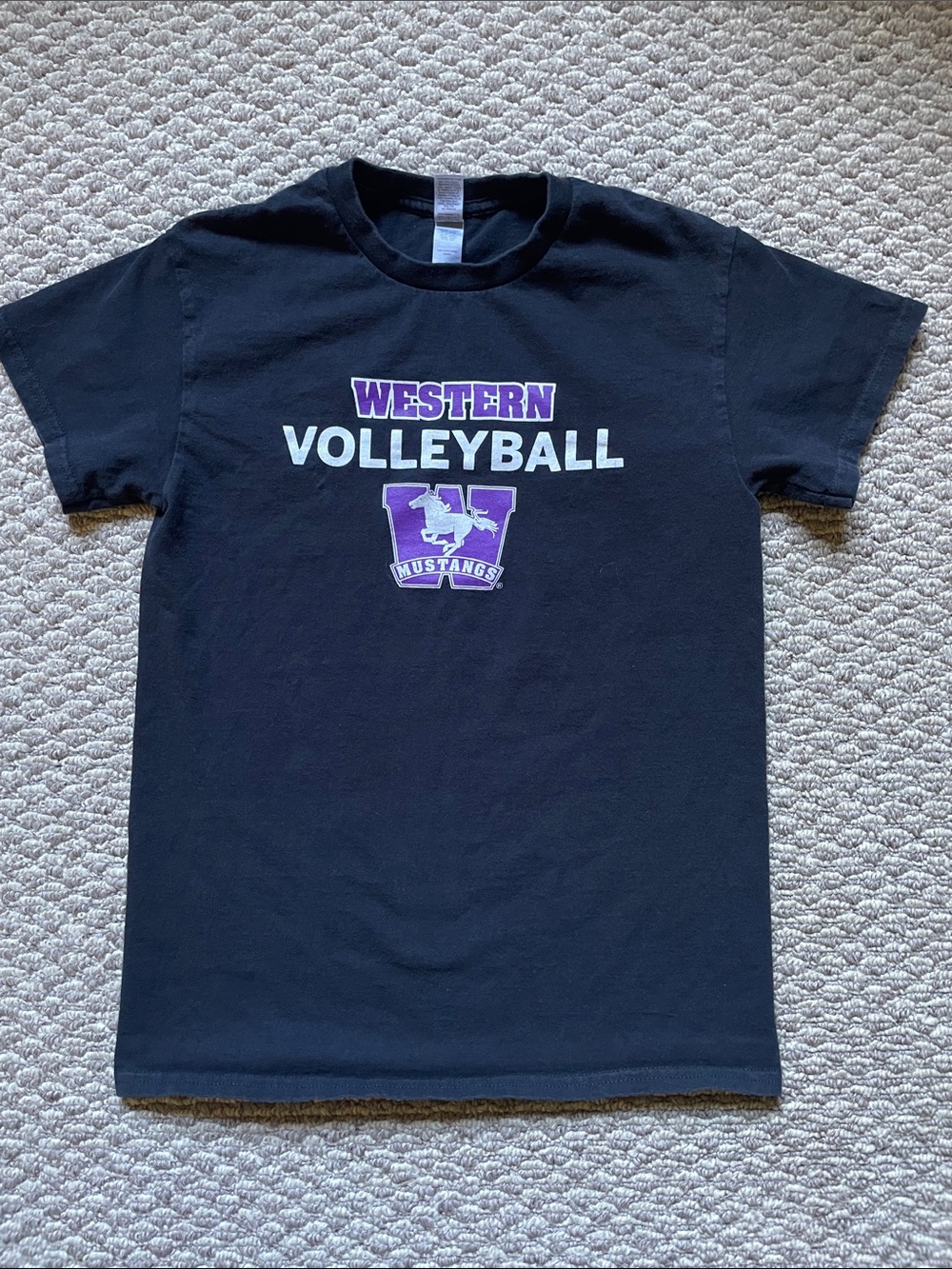 University of western Ontario uwo volleyball t shirt
